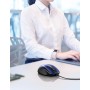 TECKNET Silenciosos Ratón con Cable USB de 1,5 m, 6 Botones, hasta 6400DPI, Superficie Antihuellas para Computadora Portátil,