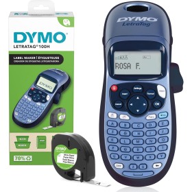 DYMO LetraTag LT-100H etiquetadora | Impresora de etiquetas portátil | Teclado ABC / Pantalla LCD de 13 caracteres | Perfecta
