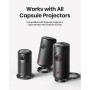 NEBULA Soporte plegable para proyector, soporte de escritorio ultra compacto con fácil configuración y rotación de 180 grados,