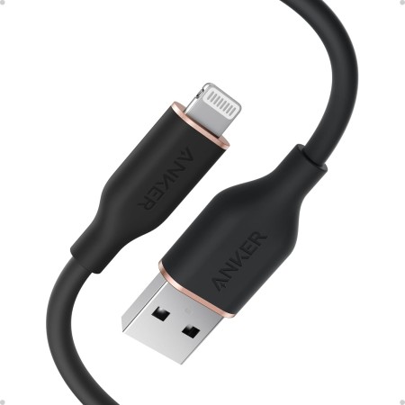 Anker Flow Charging Cable iPhone, USB A to Lightning Cable, Durable Charging Cable for iPhone 14/13/12/iPad Air/Mini/Pro Cable,