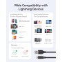 Anker Flow Charging Cable iPhone, USB A to Lightning Cable, Durable Charging Cable for iPhone 14/13/12/iPad Air/Mini/Pro Cable,