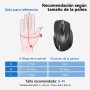 TECKNET Ratón Inalámbrico Recargable, Ratón Inalámbrico Silencioso, Reducción de Ruido hasta un 90%, 4800 dpi, 6 Botones