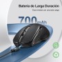 TECKNET Ratón Inalámbrico Recargable, Ratón Inalámbrico Silencioso, Reducción de Ruido hasta un 90%, 4800 dpi, 6 Botones