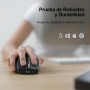 TECKNET Ratón Inalámbrico Recargable, Ratón Inalámbrico Silencioso, Reducción de Ruido hasta un 90%, 4800 dpi, 6 Botones