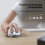 TECKNET Ratón Inalámbrico Recargable, Ratón Inalámbrico Silencioso, Reducción de Ruido hasta un 90%, 4800 dpi, 6 Botones
