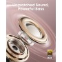 Soundcore AeroClip de Anker, Auriculares Open-Ear, Comodidad de adaptación, Llamadas nítidas con 4 micrófonos con IA, Ajuste