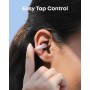 Soundcore AeroClip de Anker, Auriculares Open-Ear, Comodidad de adaptación, Llamadas nítidas con 4 micrófonos con IA, Ajuste