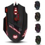 zelotes T90 Ratón Gaming con Cable, 9200 dpi con Iluminación Personalizable, 8 Botones Programables, Raton con Cable USB para