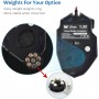 zelotes T90 Ratón Gaming con Cable, 9200 dpi con Iluminación Personalizable, 8 Botones Programables, Raton con Cable USB para