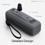 Funda de Silicona para Anker Power Bank 737 (24,000 mAh), Protección Resistente a los Golpes, 2 mm de Grosor, Consulta Rápida de