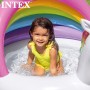 Intex Piscina Hinchable bebé con Parasol, Piscina Inflable Unicornio, para niños, Piscina Hinchable bebé 2 años, 127x102x69 cm,