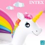 Intex Piscina Hinchable bebé con Parasol, Piscina Inflable Unicornio, para niños, Piscina Hinchable bebé 2 años, 127x102x69 cm,