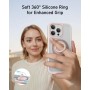 Anker MagGo Magnetic Case with Stand (2-in-1, 360° Silicone Ring) for iPhone 15