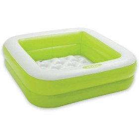 Intex 57101 - Piscina infantil hinchable cuadrada 86x86x25cm, (Colores Aleatorios)