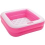 Intex 57101 - Piscina infantil hinchable cuadrada 86x86x25cm, (Colores Aleatorios)