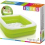 Intex 57101 - Piscina infantil hinchable cuadrada 86x86x25cm, (Colores Aleatorios)