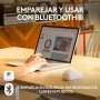Logitech M240 Silencioso Bluetooth Ratón, inalámbrico, compacto, portátil, seguimiento suave, batería 18 meses, Windows, macOS,
