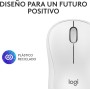 Logitech M240 Silencioso Bluetooth Ratón, inalámbrico, compacto, portátil, seguimiento suave, batería 18 meses, Windows, macOS,