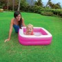 Intex 57101 - Piscina infantil hinchable cuadrada 86x86x25cm, (Colores Aleatorios)