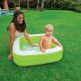 Intex 57101 - Piscina infantil hinchable cuadrada 86x86x25cm, (Colores Aleatorios)