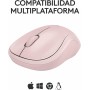 Logitech M240 Silencioso Bluetooth Ratón, inalámbrico, compacto, portátil, seguimiento suave, batería 18 meses, Windows, macOS,