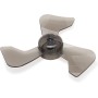Amazon Basics Oscillating Digital Standing Fan with 3 Dual Blades and Remote Control, Black