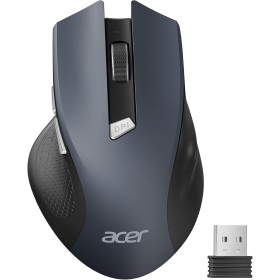 acer Ratón Inalámbrico Ergonómico, 2,4 GHz Wireless Mouse con 3 dpi Niveles Ajustables, Mouse Inalámbrico Ópticode 6 Botones,