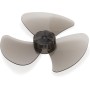 Amazon Basics Oscillating Digital Standing Fan with 5 Dual Blades, 12 Speeds and Remote Control, 53.15", White