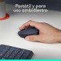 Logitech Ratón inalámbrico M170, 2,4 GHz con nanorreceptor USB, seguimiento óptico, batería de 12 meses de duración, ambidextro,