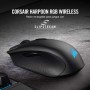 Corsair HARPOON PRO RGB Ratón Ligero con Cable para Juegos FPS/MOBA - 12.000 PPP - 6 Botones Programables - Compatible con iCUE
