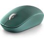 NGS Fog Pro Green - Ratón Inalámbrico Óptico de 1000 dpi, Interfaz Nano USB, Botones Silenciosos, 2 Botones y Rueda de