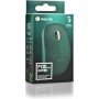 NGS Fog Pro Green - Ratón Inalámbrico Óptico de 1000 dpi, Interfaz Nano USB, Botones Silenciosos, 2 Botones y Rueda de