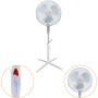 Clivex Eco Foot and Wall Oscillating Fan 3 Speeds 40 cm (45W) With Stand and Extendable Height