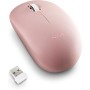 NGS Fog Pro Green - Ratón Inalámbrico Óptico de 1000 dpi, Interfaz Nano USB, Botones Silenciosos, 2 Botones y Rueda de