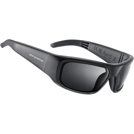 OhO sunshine Gafas de Sol de Audio Resistentes al Agua, Gafas de Sol Bluetooth de Moda para Escuchar música y Hacer Llamadas