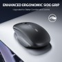 INPHIC Raton inalámbrico, 2.4G Raton inalámbrico Recargable con Receptor USB, 3 Niveles Ajustables De dpi para Computadora