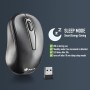 NGS Easy Gamma - Ratón Óptico Inalámbrico de 1200 dpi con Conexión USB, 2,4 GHz, Scroll + 2 Botones