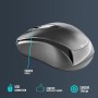 NGS Easy Gamma - Ratón Óptico Inalámbrico de 1200 dpi con Conexión USB, 2,4 GHz, Scroll + 2 Botones