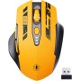 Uineer Raton Inalambrico, [Actualizado] Pantalla con Batería Visible, Raton Ordenador Inalambrico 2.4G USB, 4 Niveles dpi