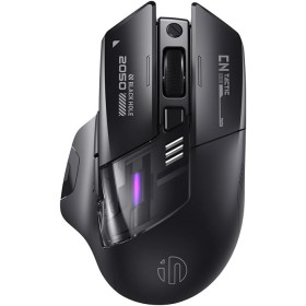INPHIC Ratón Bluetooth Explorer A9, modo dual Bluetooth 5.0/2.4G, inalámbrico, recargable, 2400 DPI, luz de respiración RGB,