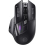 INPHIC Ratón Bluetooth Explorer A9, modo dual Bluetooth 5.0/2.4G, inalámbrico, recargable, 2400 DPI, luz de respiración RGB,