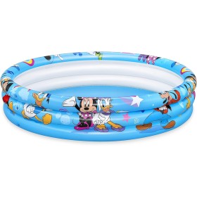 BESTWAY Piscina Hinchable Infantil Disney Junior Mickey & Friends 122x122 cm Multicolor