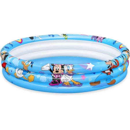 BESTWAY Piscina Hinchable Infantil Disney Junior Mickey & Friends 122x122 cm Multicolor