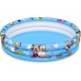 BESTWAY Piscina Hinchable Infantil Disney Junior Mickey & Friends 122x122 cm Multicolor