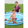 BESTWAY Piscina Hinchable Infantil Disney Junior Mickey & Friends 122x122 cm Multicolor