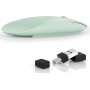Uiosmuph G11 Ratón Inalámbrico Recargable, Mouse Wireless 2,4 GHz con Receptor Tipo C y USB, Clics Silenciosos, Ratón Óptico