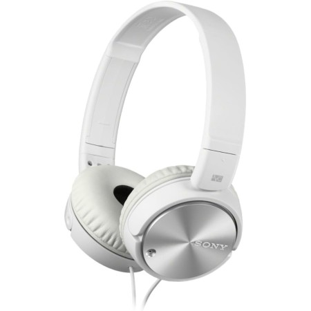 Sony MDRZX110NAW.CE7 - Auricular Plegable (cancelación de Ruido, autonomía de 80 Horas, micrófono Incorporado, Control Remoto