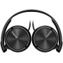 Sony MDRZX110NAW.CE7 - Auricular Plegable (cancelación de Ruido, autonomía de 80 Horas, micrófono Incorporado, Control Remoto