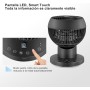 LeaderPro AC Motor Silent Fan with Remote Control, Turbo 3D Oscillations, Desktop Fan with Human Proximity Sensor for Air