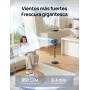 Dreo Bedroom Fan, 80° Oscillating Standing Fan, Quiet to 25dB, 25m/s for Office, 90° Manual Vertical, 3 Speed, Remote Control,
